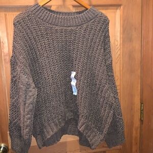 NWT Women’s So Chenille Sweater, Sz M,  Brown.
